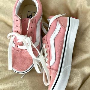 KIDS PINK VANS SIZE 11